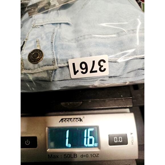 JC & JQ Bell Bottom Flare Stretch Blue Jean Boho Western High Rise XL GP3316 761 - Picture 11 of 11